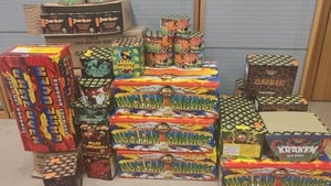 Gardai are warning of the increasing power and danger of fireworks show image