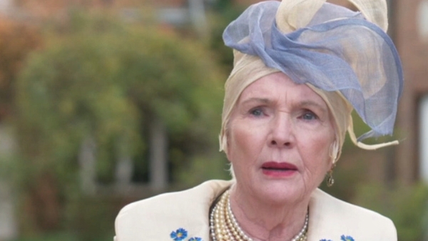 Fionnula Flanagan, pictured on the set of The Hunger Games: The Ballad of Songbirds and Snakes