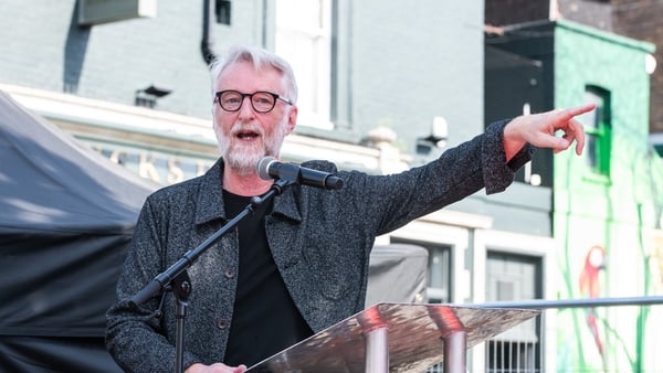 Billy Bragg attends the unveiling of The Music Walk Of Fame 2023 at Camden on 9 September 2023 in London, England. (Photo by Joseph Okpako/WireImage)