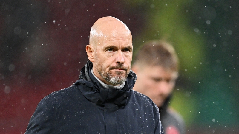 Erik ten Hag's Manchester United are 10 points adrift of league leaders Liverpool