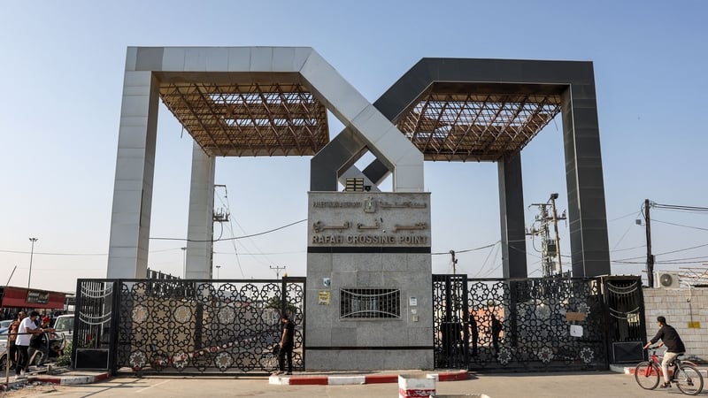 The Rafah crossing is the only way that Gazans can leave the coastal strip
