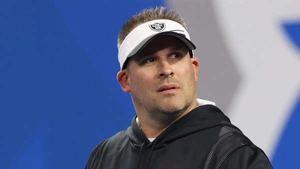 Josh McDaniels has been sacked by the Las Vegas Raiders