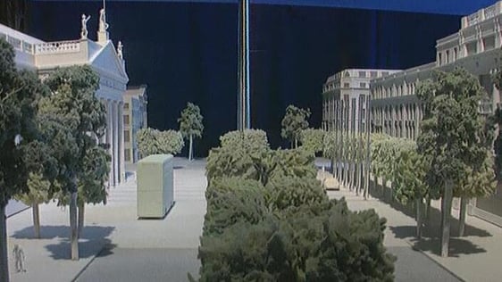 The Spire, a new monument for Dublin's O'Connell Street, 1998