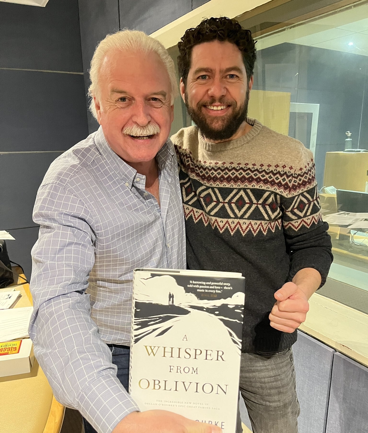 Declan O'Rourke joined Marty in studio