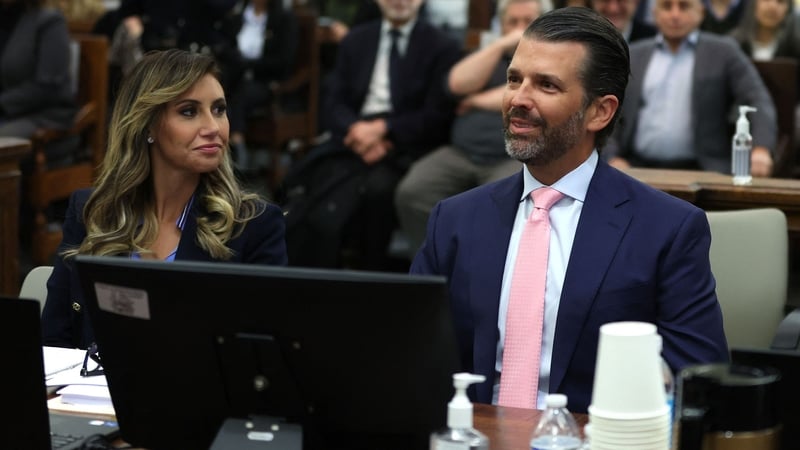 Donald Trump Jr is the first member of the Trump family to testify in the case