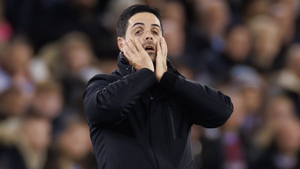 Mikel Arteta's side failed to convert their dominance in possession into goals