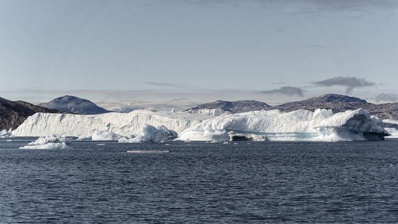 Previous studies have found that about 5,000 gigatons of ice has been lost from the surface of the Greenland ice sheet in the past two decades