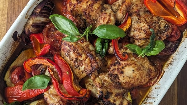 Trisha's chicken traybake