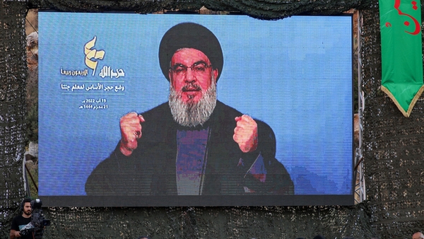 Hezbollah's chief Hassan Nasrallah said: 'It is Israel who chose escalation'