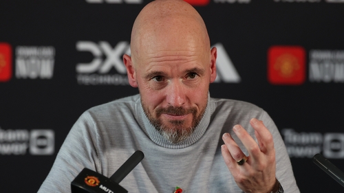 Erik Ten Hag remains confident that he's the right man for the job