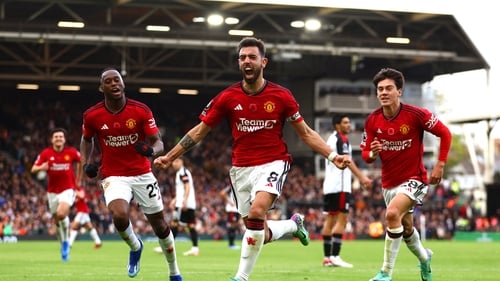 Bruno Fernandes came up with a big goal for Erik ten Hag's side