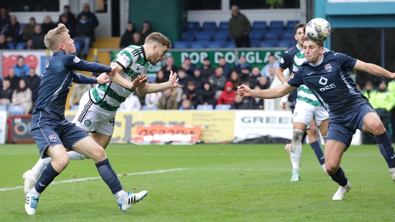 Celtic's James Forrest scores