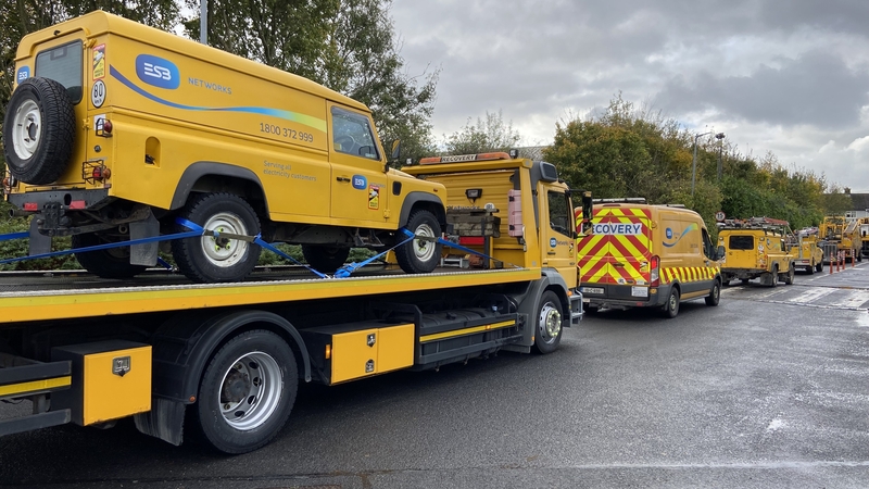 ESB Networks is sending 48 network technicians and support staff to help their French counterparts