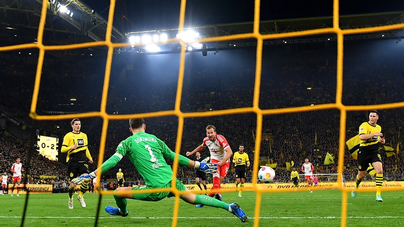 Harry Kane now has scored 15 goals in 10 league games for Munich