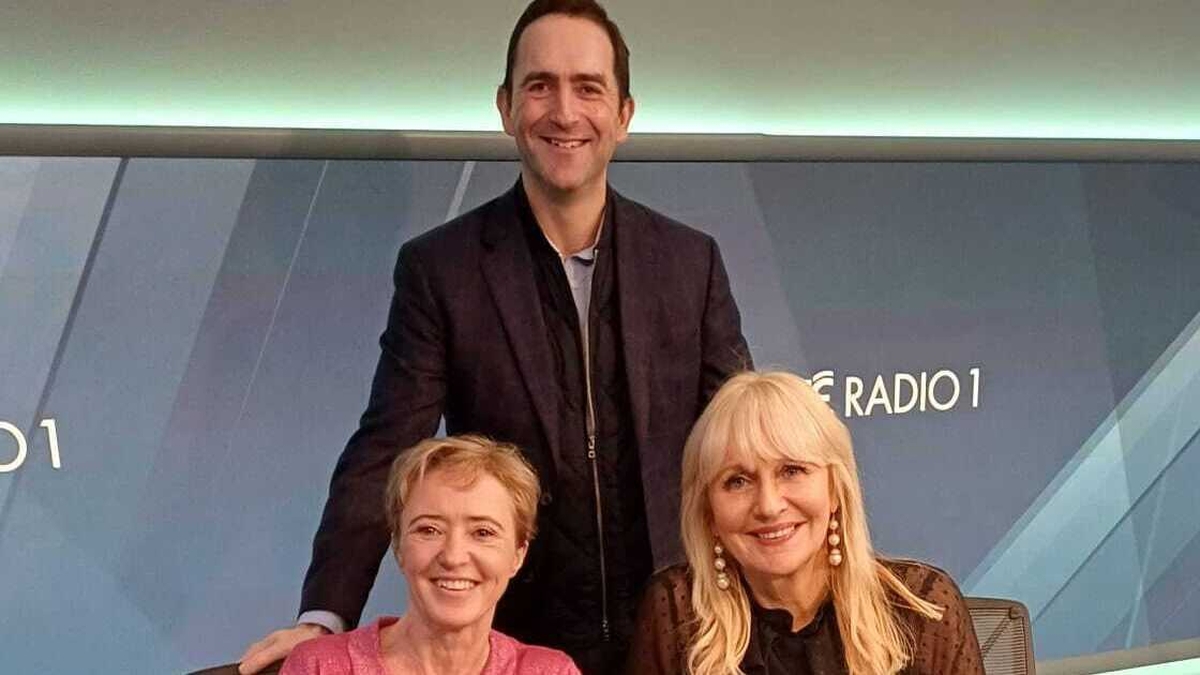 Liz Nugent and Professor Richard Walsh