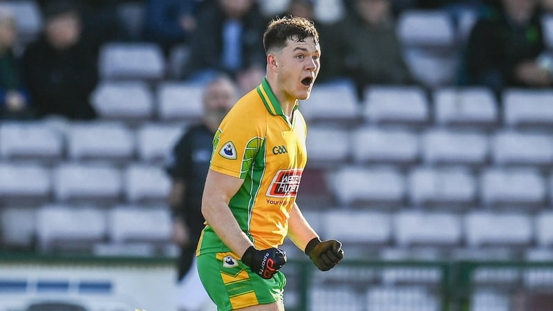 Tony Gill scored Corofin's goal