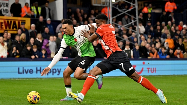 Premier League: Luton Town 1-1 Liverpool - recap