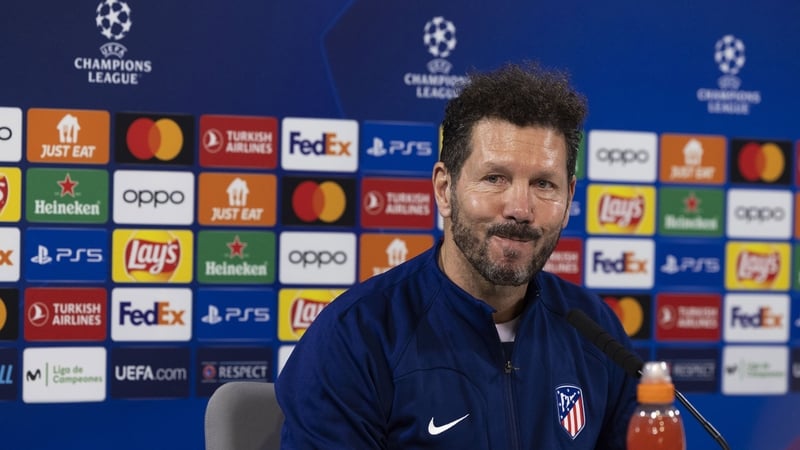 Atletico Madrid manager Diego Simeone expects another tough test against Celtic