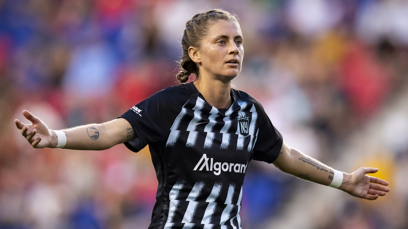 Sinead Farrelly in action for Gotham FC