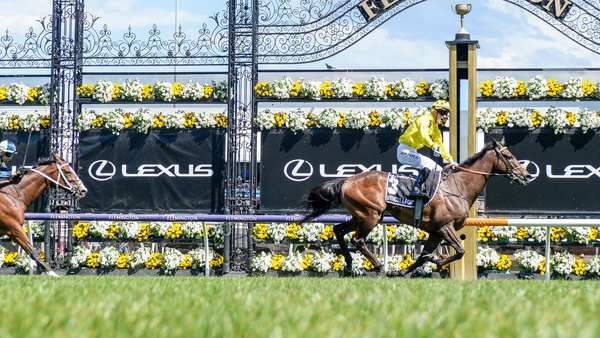 Without A Fight followed up his Caulfield Cup triumph in Melbourne