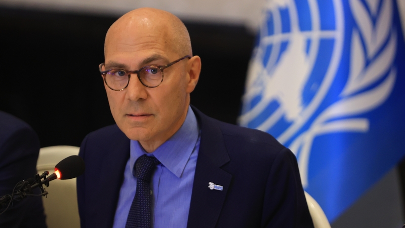 Volker Turk said at least 505 Palestinians had been killed in the West Bank