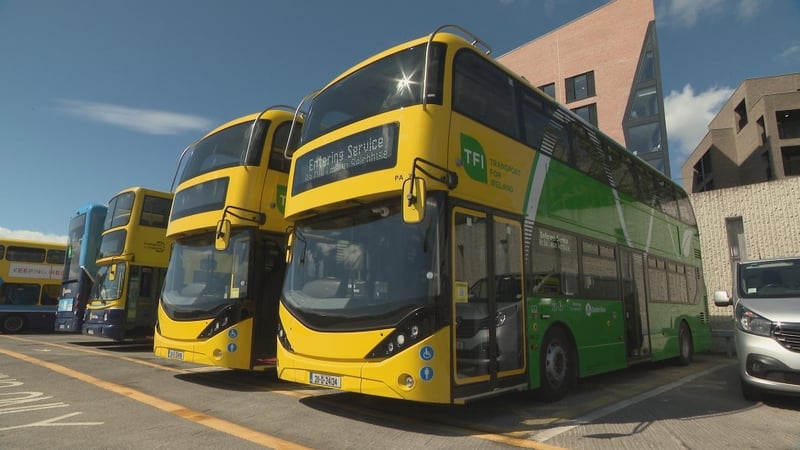The the National Transport Authority ordered 120 electric buses in June 2022 (File image)
