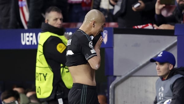 Celtic's Daizen Maeda picked up a red card and an injury in the challenge