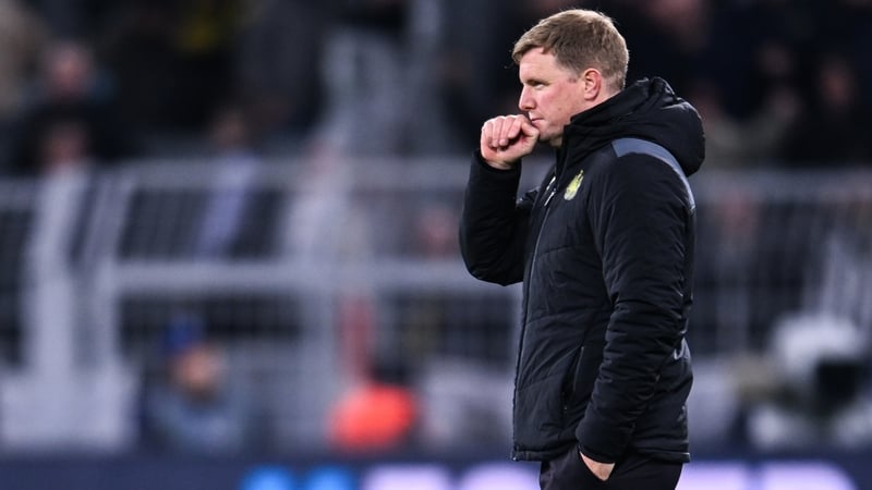 Eddie Howe's side are bottom of Group F