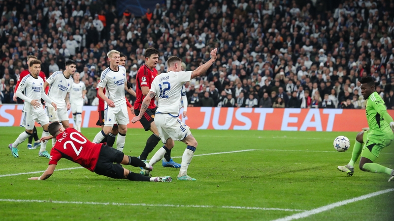 Lukas Lerager scores for Copenhagen