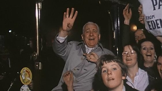 'Opportunity Knocks; presenter Hughie Green in Cork, 1978