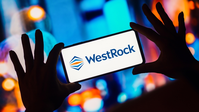 WestRock said its revenue fell nearly 8% to $4.99 billion in the three months from July to September