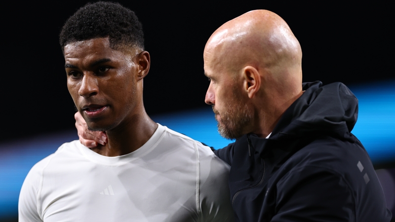 Erik ten Hag has yet to see anything like Marcus Rashford's best form this season