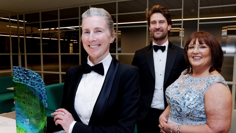 Claire Gately, Executive Programme Manager of National Broadband Ireland; Keiran Barbalich, Partner in PwC and Jackie Fagan, President of the Ireland Chapter of PMI