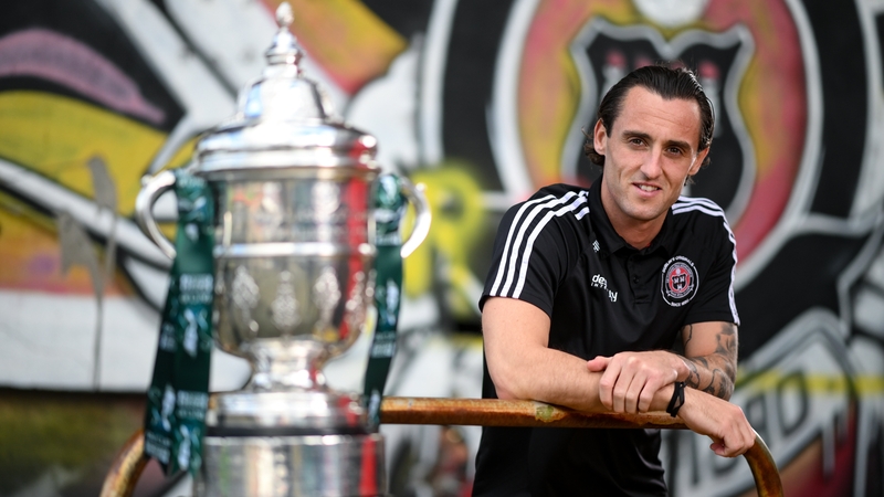 Dylan Connolly would love to get his hands on the FAI Cup again