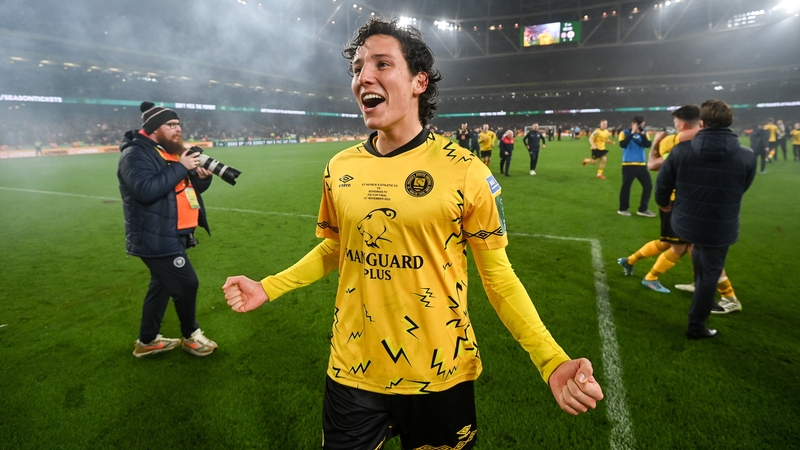 David Norman celebrates FAI Cup final victory four months after joining St Patrick's Athletic