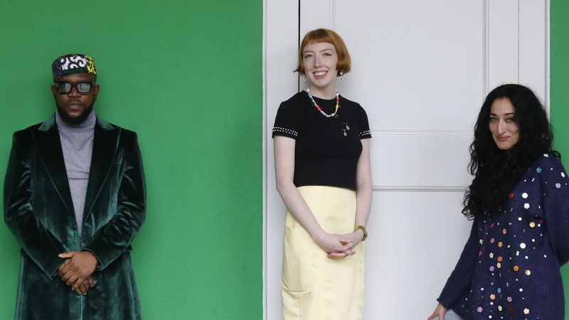 RDS VAAs 2023: Exhibitors Ajao Babatunde Lawal, Asha Murray and Taim Haimet (Pics: Leon Farell)