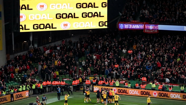 St Patrick's Athletic won the competition in 2023