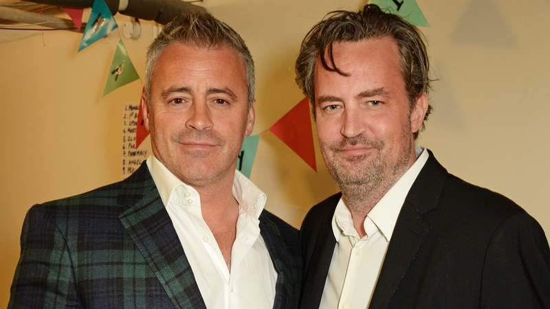 Matt LeBlanc pays tribute to his late Friends co-star Matthew Perry