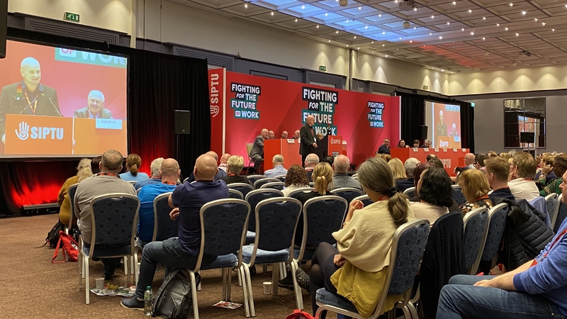 Around 340 delegates are gathering in Galway for SIPTU's conference