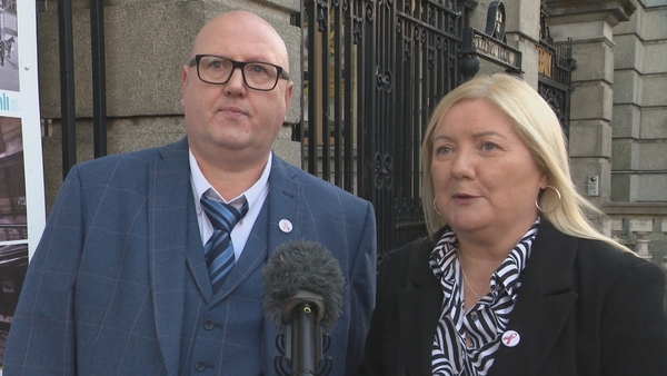 Joe Hughes and Karen Phoenix lost their son Seán to sepsis when he was 15 years old