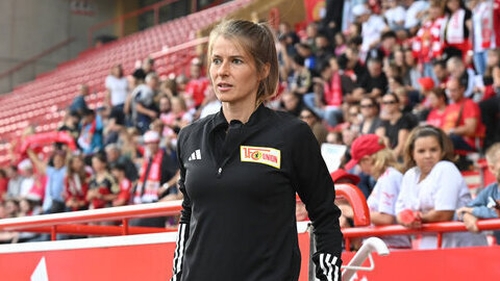 Marie-Louise Eta's first match in her new role will be against Augsburg on 25 November