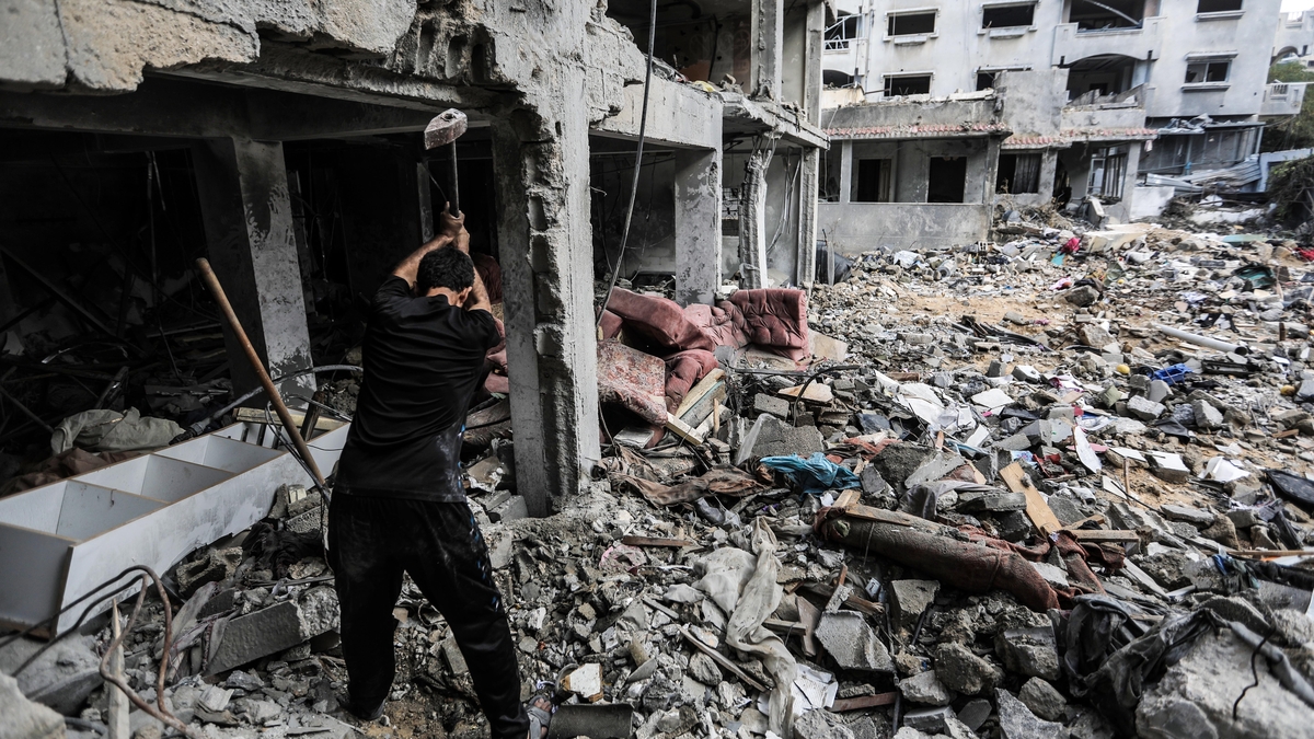 Fleeing Gaza: 'This is the first time we have felt safe without fear for 50 days'