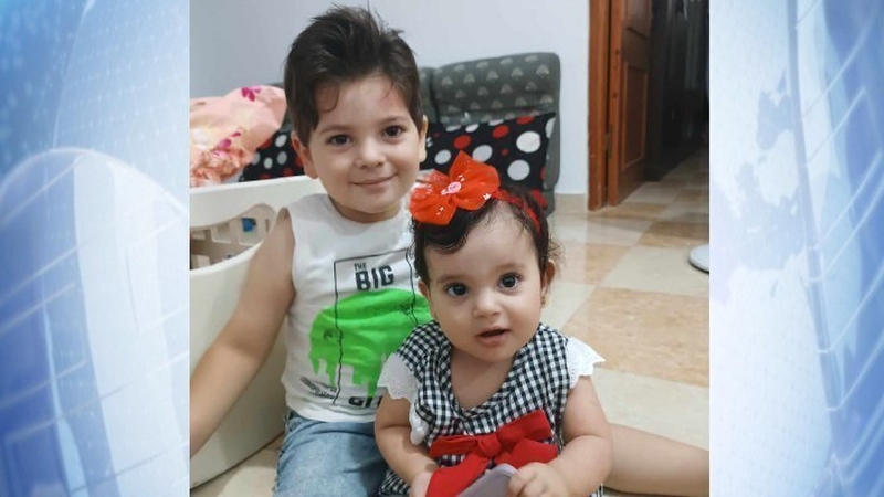 Khalid El Estal's children Ali and Sara have been in Gaza since their mother was killed during Israeli shelling