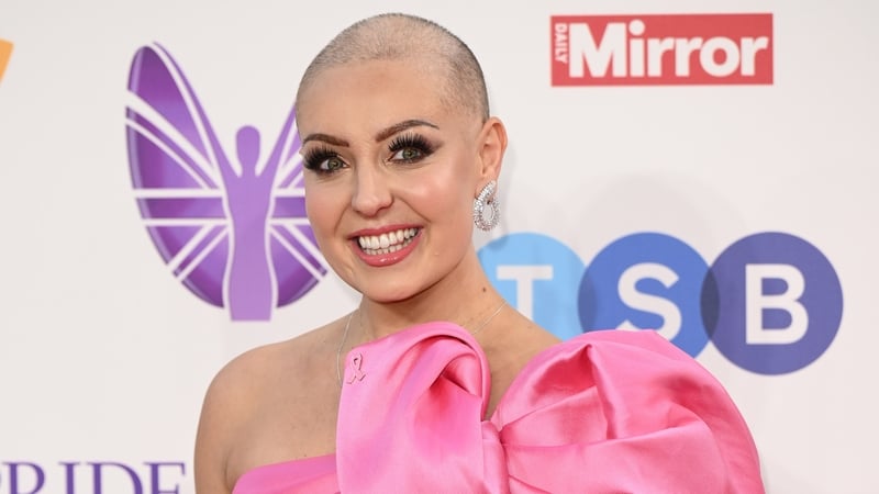 Amy Dowden celebrated completing her chemotherapy last week