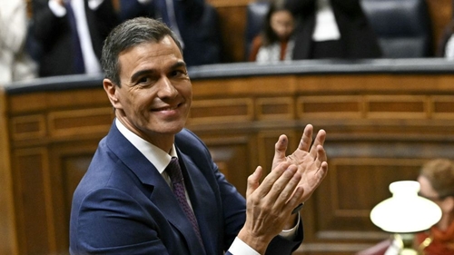 Prime Minister Pedro Sanchez pledged to pass an amnesty exonerating figures prosecuted for their role in Catalonia's failed 2017 independence bid