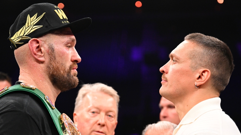 Tyson Fury and Oleksandr Usyk will now have a date in May to aim at