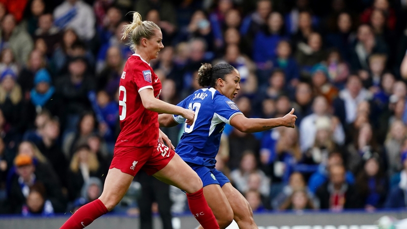 Lauren James slots home the opening goal