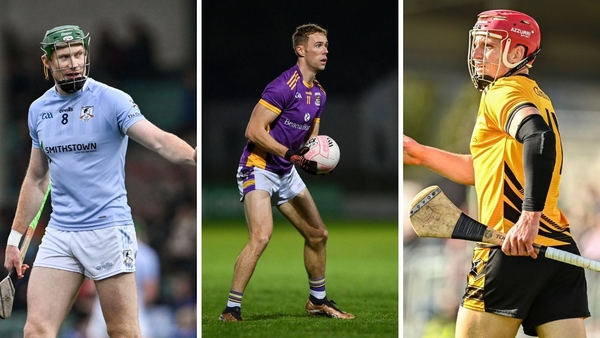 L-R: Paul Mannion (Kilmacud Crokes), John Conlon (Clonlara) and Will O'Donoghue (Na Piarsaigh)