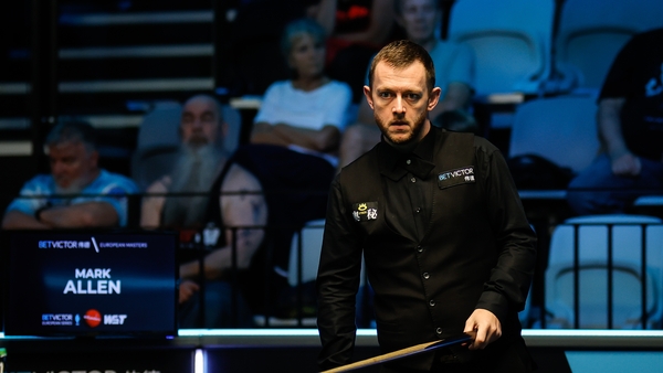 Mark Allen dedicated the win to his former coach Joe Shortt who passed away in July
