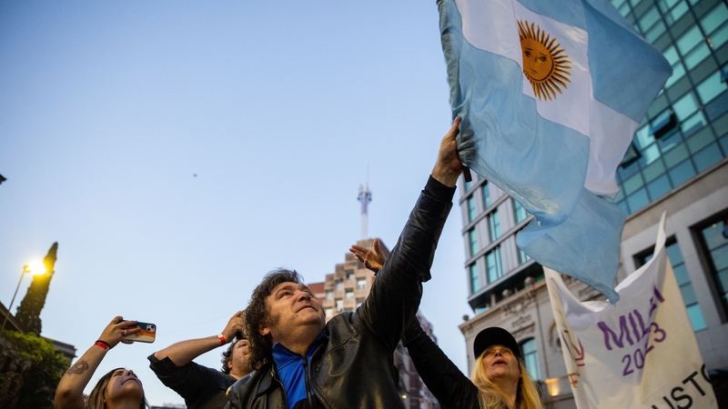 Javier Milei is self-proclaimed anarcho-capitalist